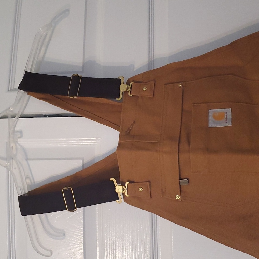 NWT Men's Carhartt Bib Overalls, Large Tall